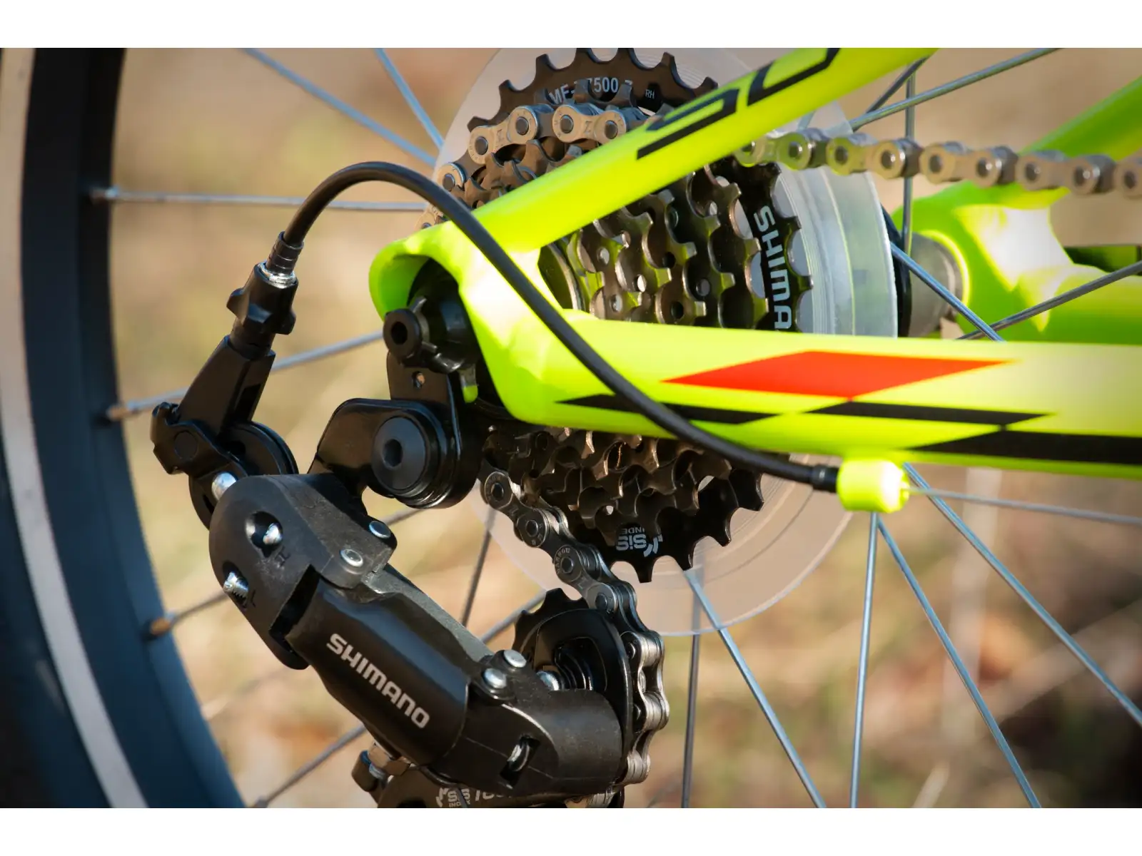 Superior Racer XC 20 Matte Lime/Black/Red children's mountain bike