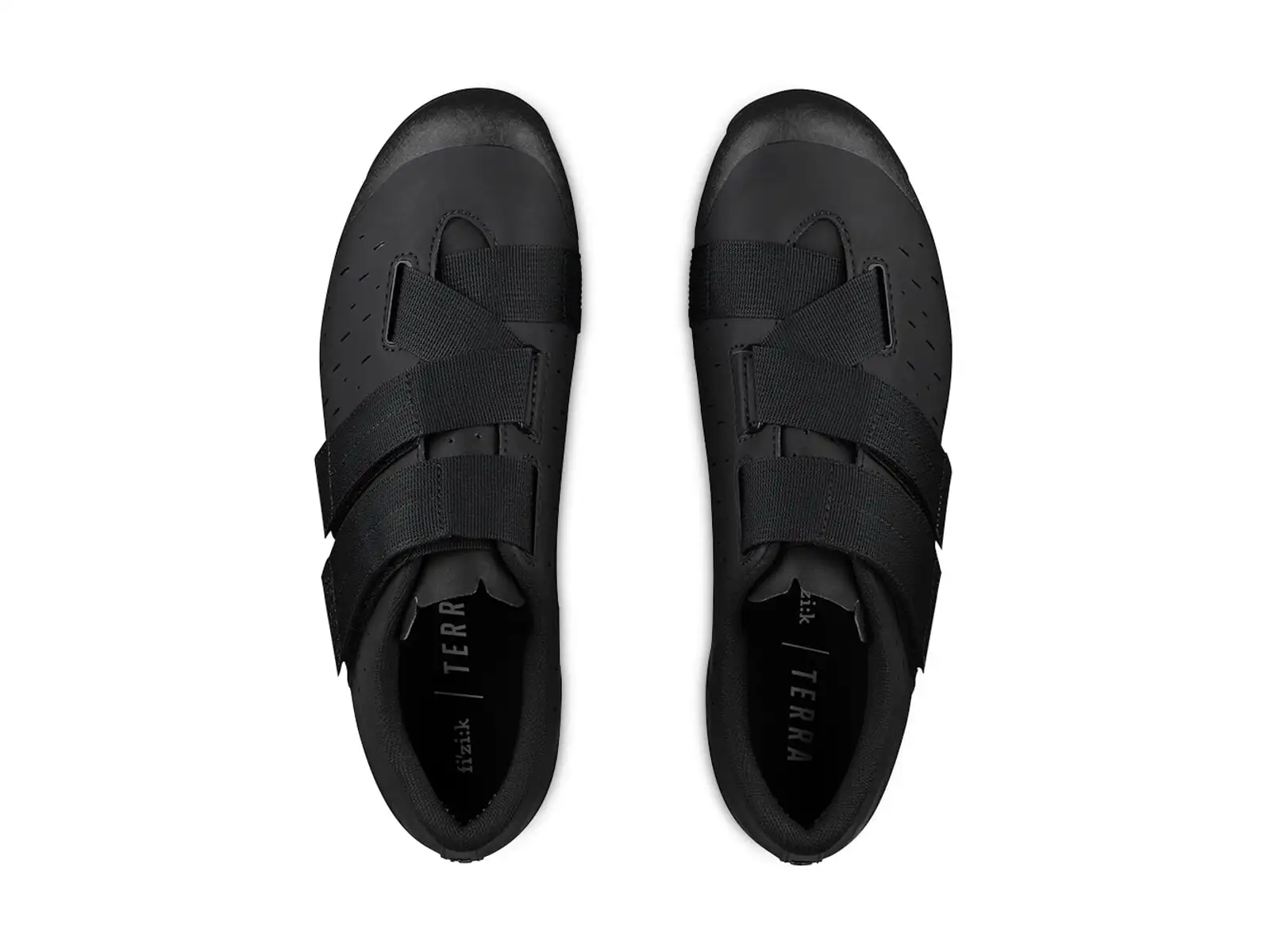 Fizik Terra Powerstrap X4 gravel men's cycling shoes Black/Black