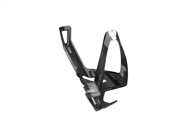 Elite Cannibal XC Bio Based cage Black Glossy/White Graphic
