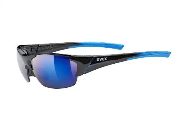 Uvex Blaze III glasses black/blue