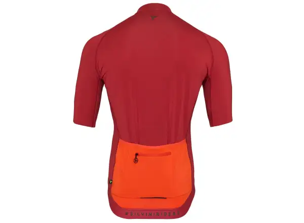 Silvini Mazzano men's jersey short sleeve Merlot/Ruby