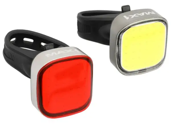 Max1 Sirius USB set of bike lights
