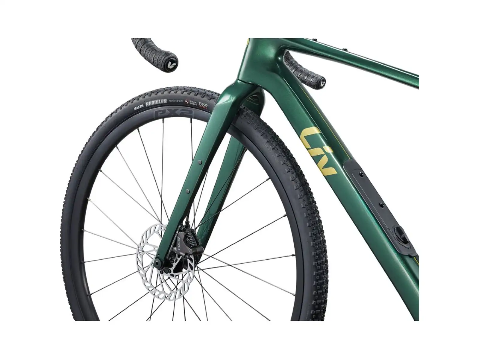 Liv Devote Advanced 2 gravel bike kelp forest