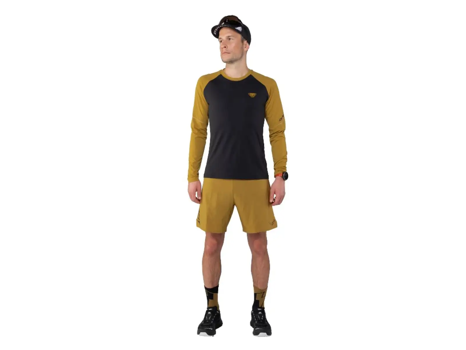 Dynafit Alpine Pro men's long-sleeve shirt Black Out/Tobacco
