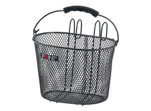 Point children's handlebar basket Black
