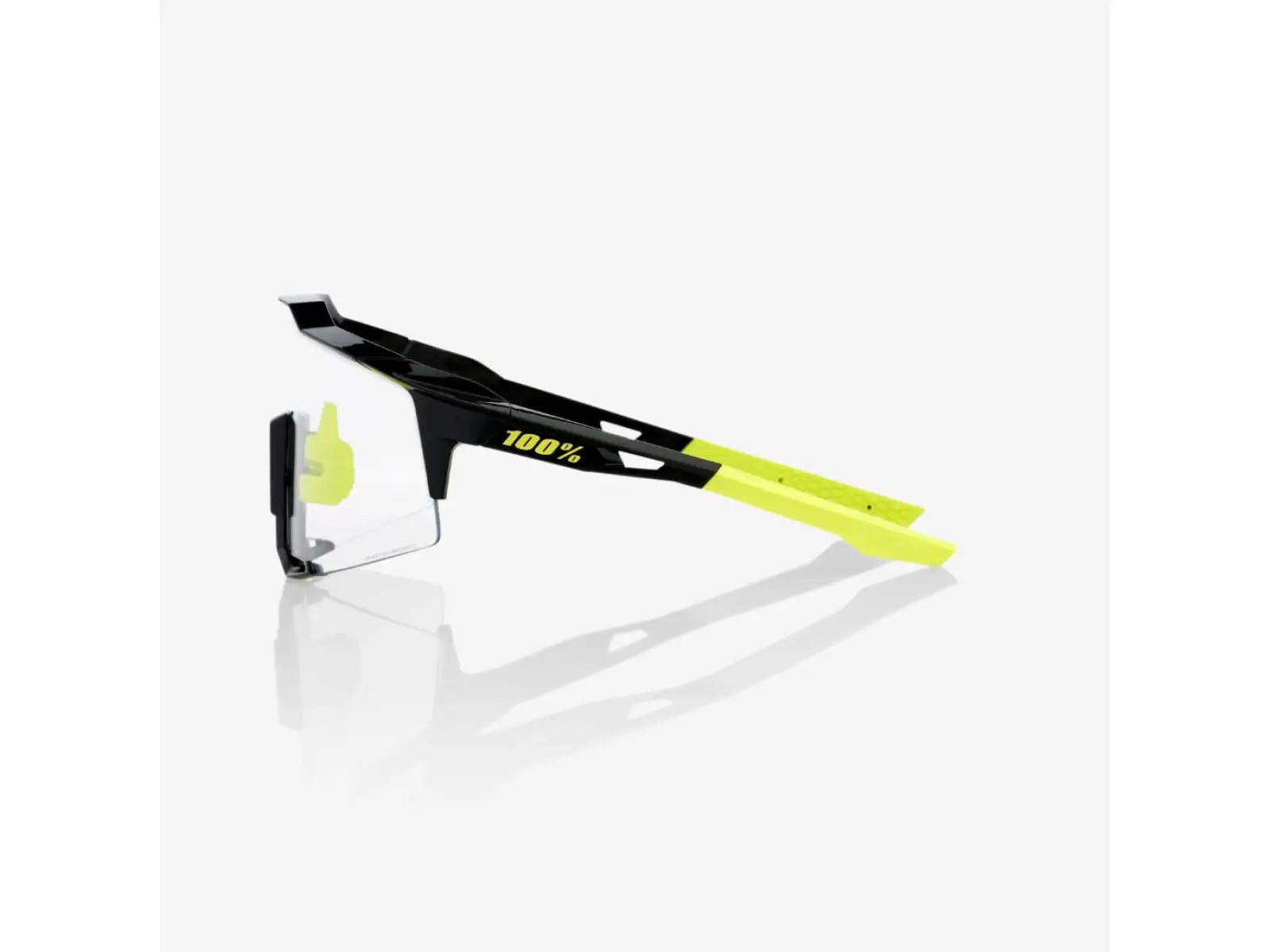 100% Speedcraft Sports Gloss Black/Photochromic Glasses