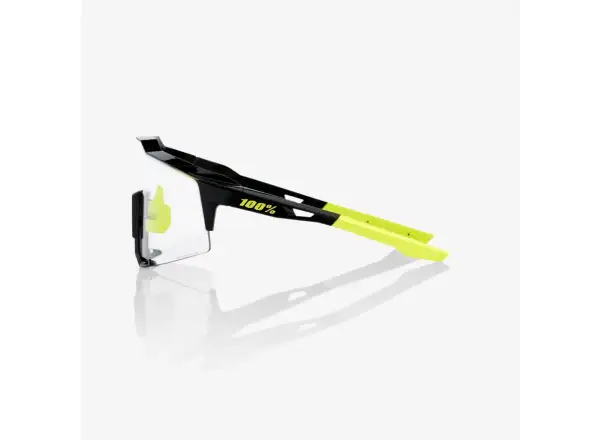 100% Speedcraft Sports Gloss Black/Photochromic Glasses