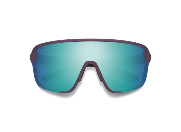 Smith Bobcat cycling glasses Matte Amethyst + ChromaPop Opal Mirror Lens