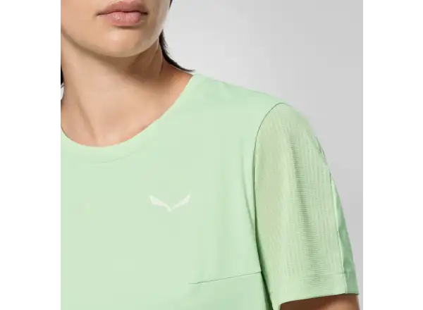 Salewa Dry'Ton Hybrid women's T-shirt short sleeve Pastel Green