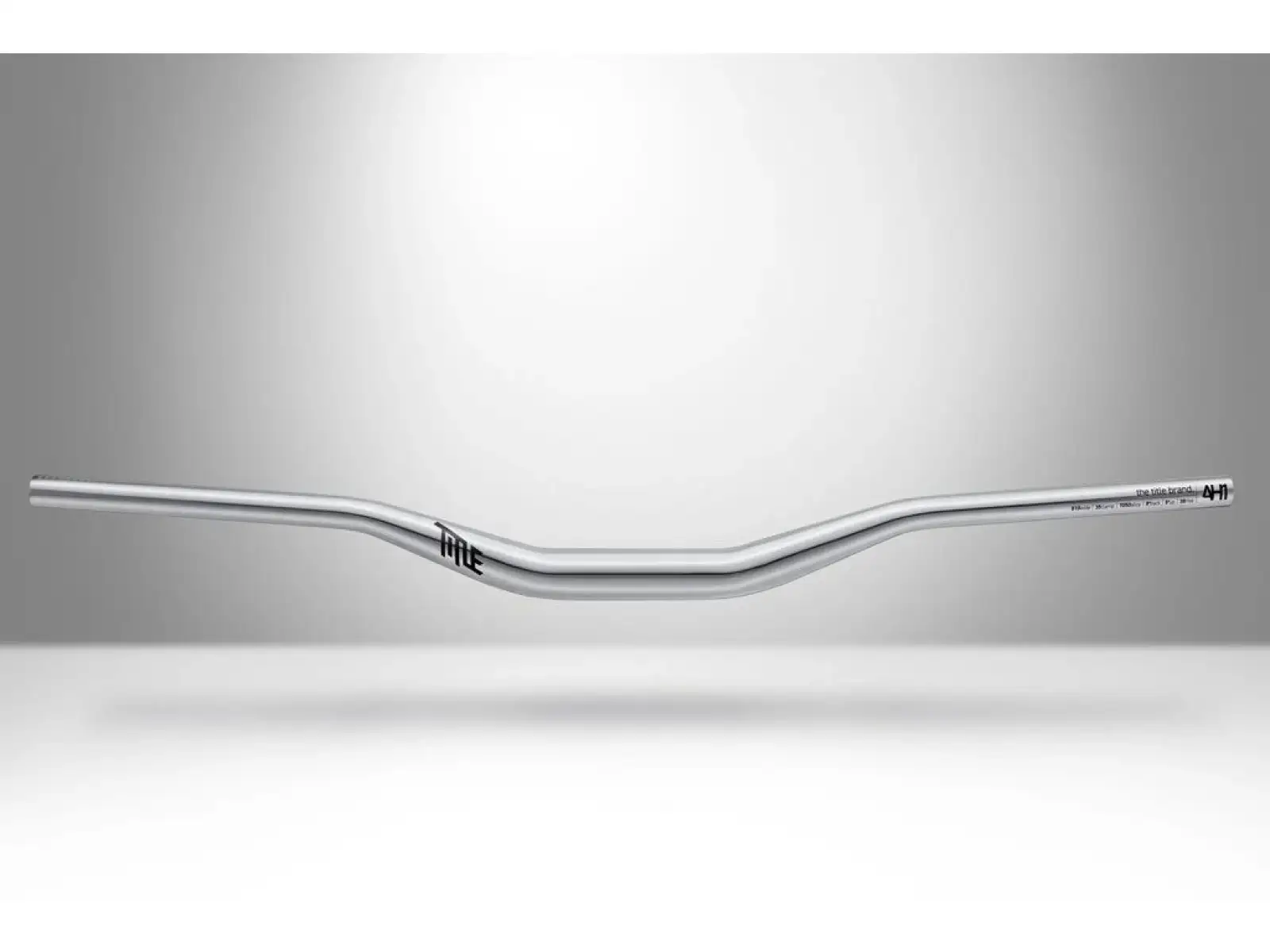 Title AH1 MTB Handlebar Chrome 35 mm 25 mm rise
