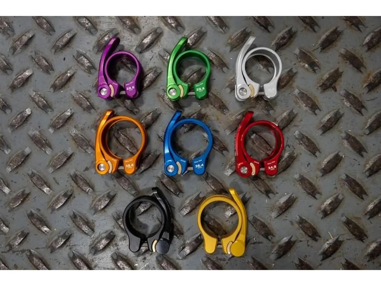 WOLF TOOTH seat clamp 31.8 mm green Quick Release