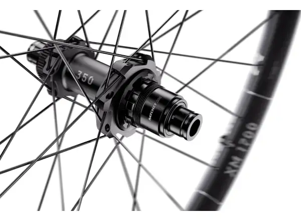 DT Swiss XM 1700 Spline 30 DB Black Center Lock 12/148 rear wheel - Unpacked