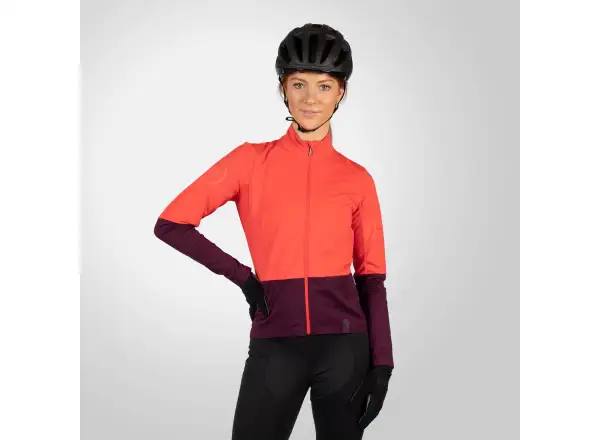 Endura FS260 JetStream women's long sleeve jersey Aubergine