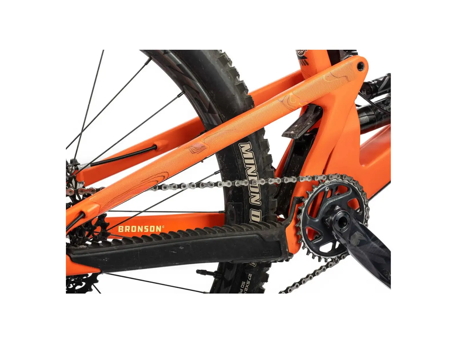 AMS Frame Guard Extra protective decals RedBull/Ridgeline/brown