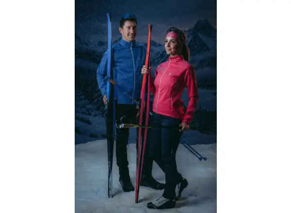 Silvini Cassiano set men's cross-country skiing set Black/Blue