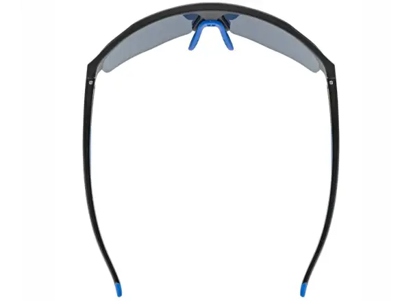 Uvex Axos Set goggles Black Matt/Mirror Blue