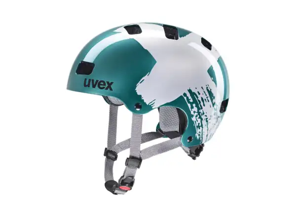 Uvex Kid 3 children's helmet Teal/Silver