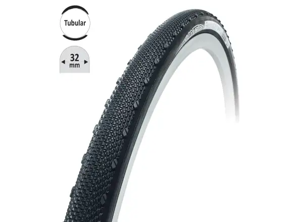Tufo Flexus Dry Plus cyclocross tubular black 622x32mm