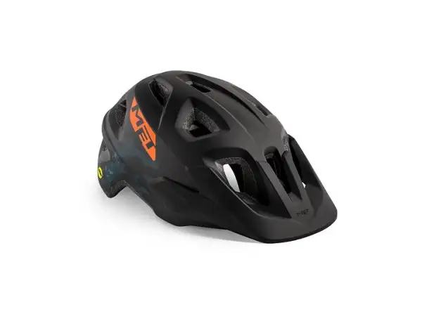 MET Eldar MIPS junior helmet camo black matte size Uni (52-57 cm)