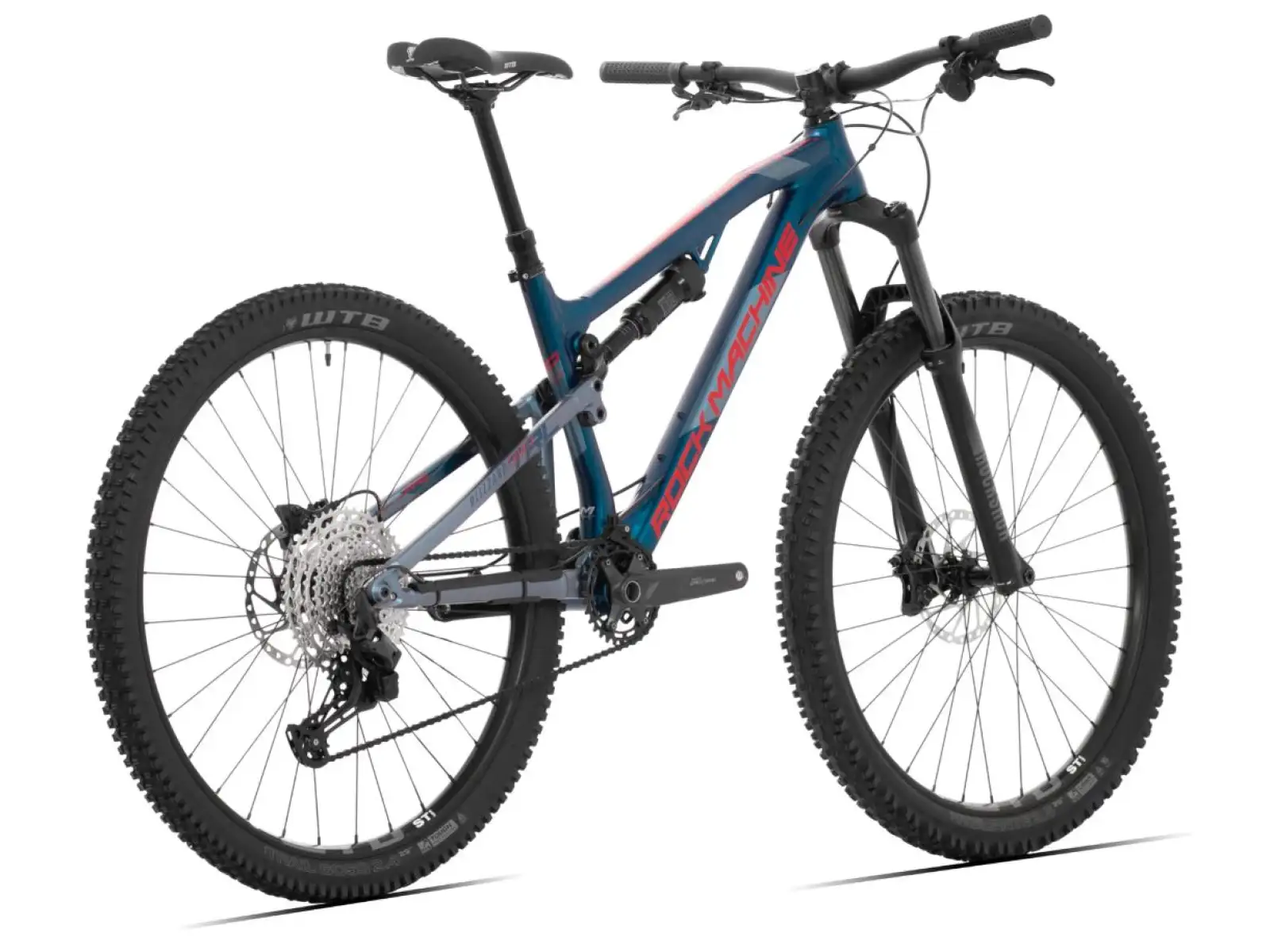 Rock Machine Blizzard TRL 30 29 full suspension bike metallic blue/black