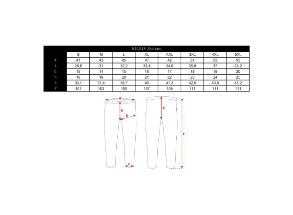 Silvini Rodano men's trousers black/cloud