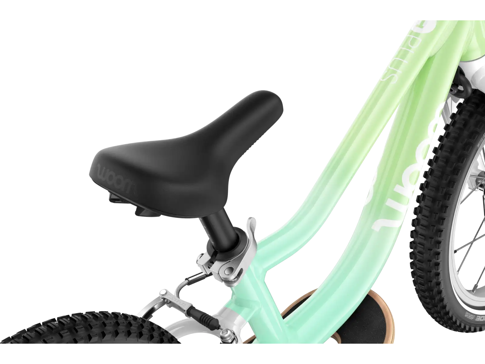 Woom GO 1 Plus children's balance bike 14 Spearmint Crush Limited