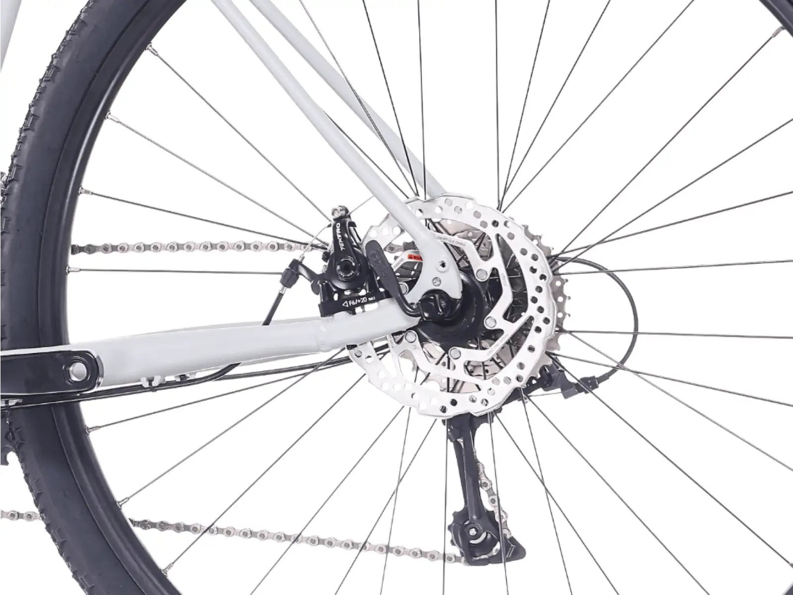 Rock Machine Lukk 20 Flat Bar gravel bike Matte Limerock Grey