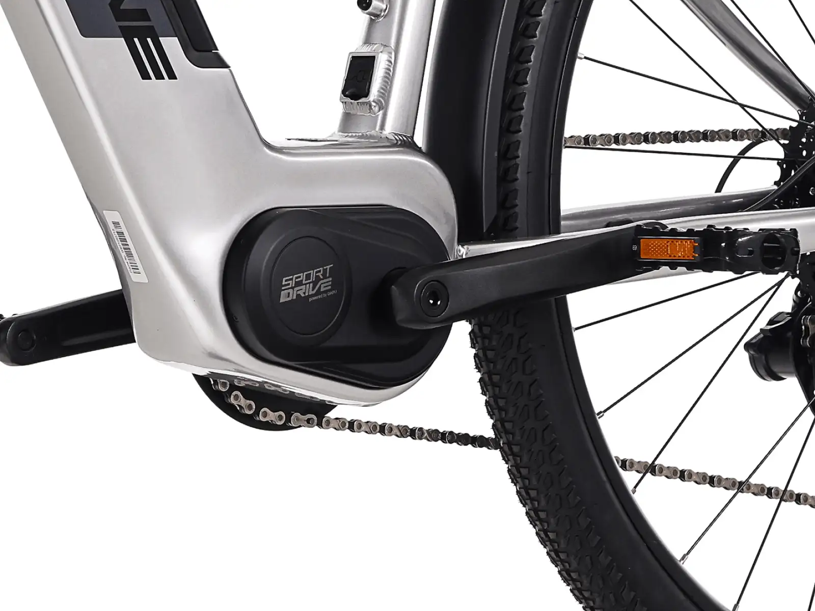 Rock Machine eSTORM 70 TOUR mountain e-bike Gloss Silver/Black/Grey