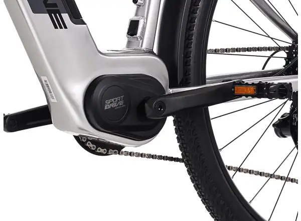 Rock Machine eSTORM 70 TOUR mountain e-bike Gloss Silver/Black/Grey