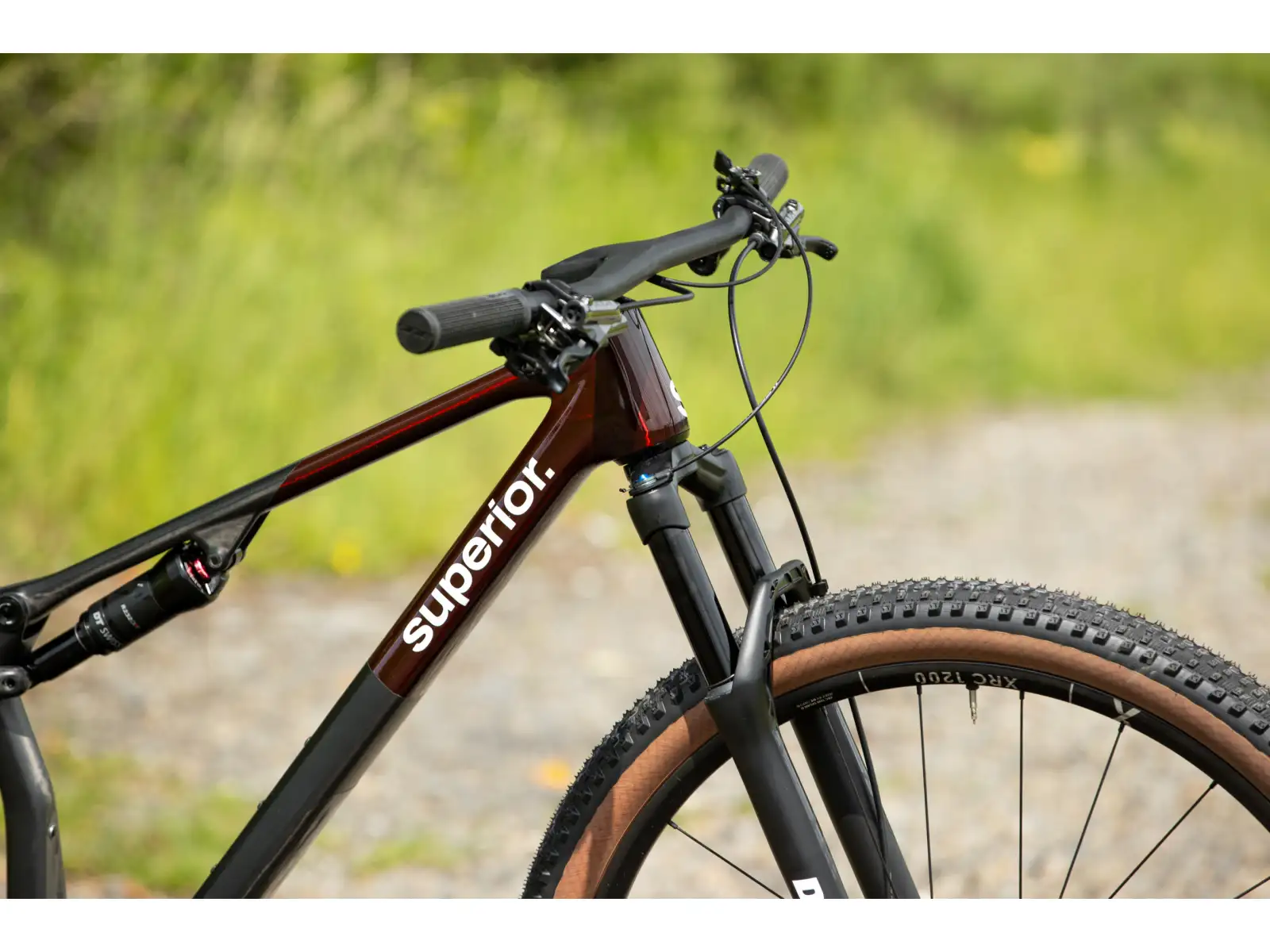 Superior XF 9.9 Team mountain bike Gloss Carbon/Red Carbon