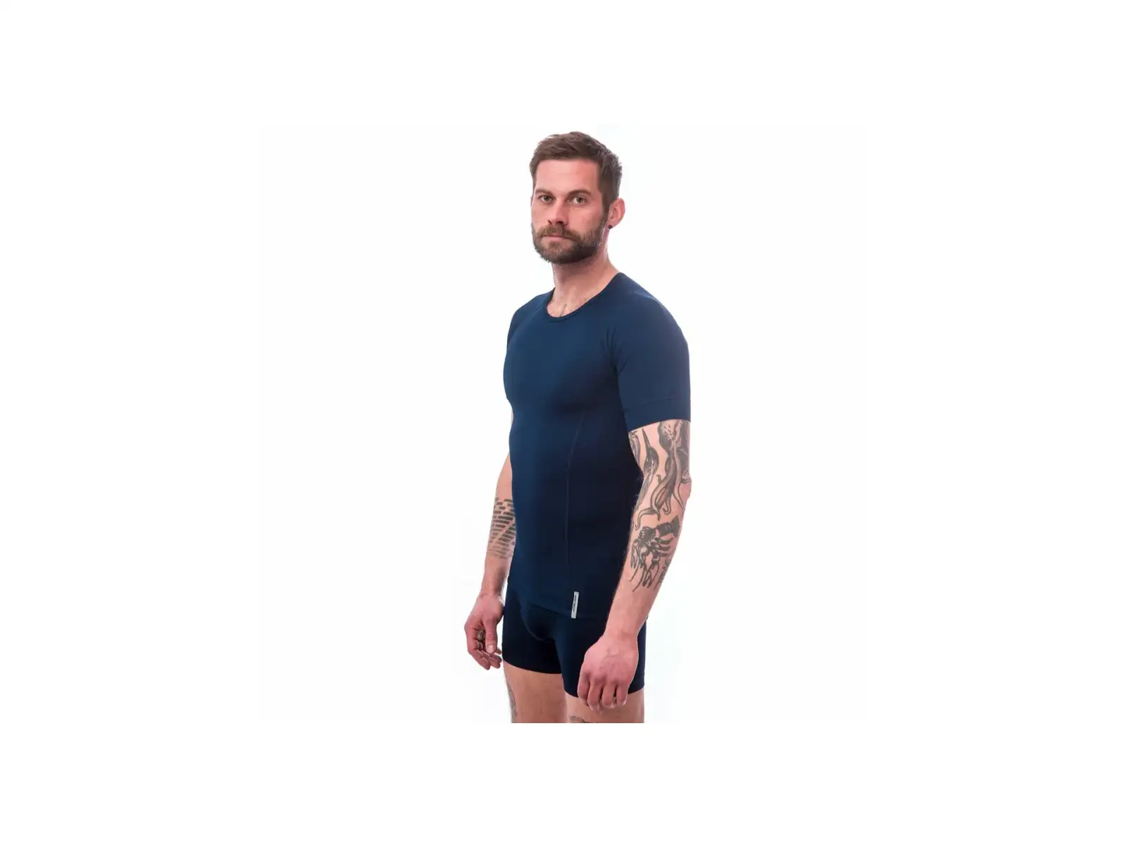 Sensor Coolmax Tech men's T-shirt short sleeve Deep Blue