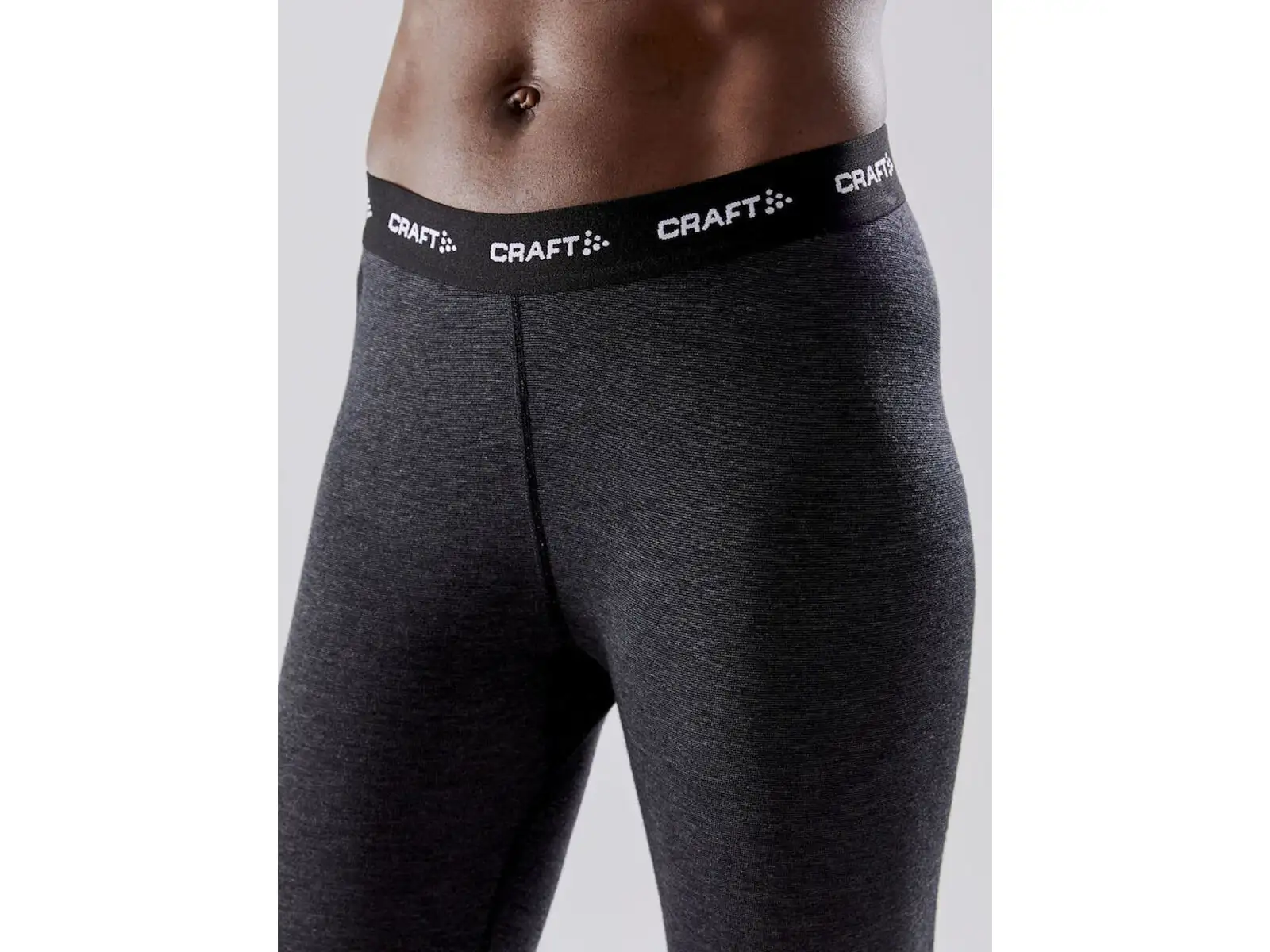 Craft Core Wool Merino women's set long sleeve shirt+pants black