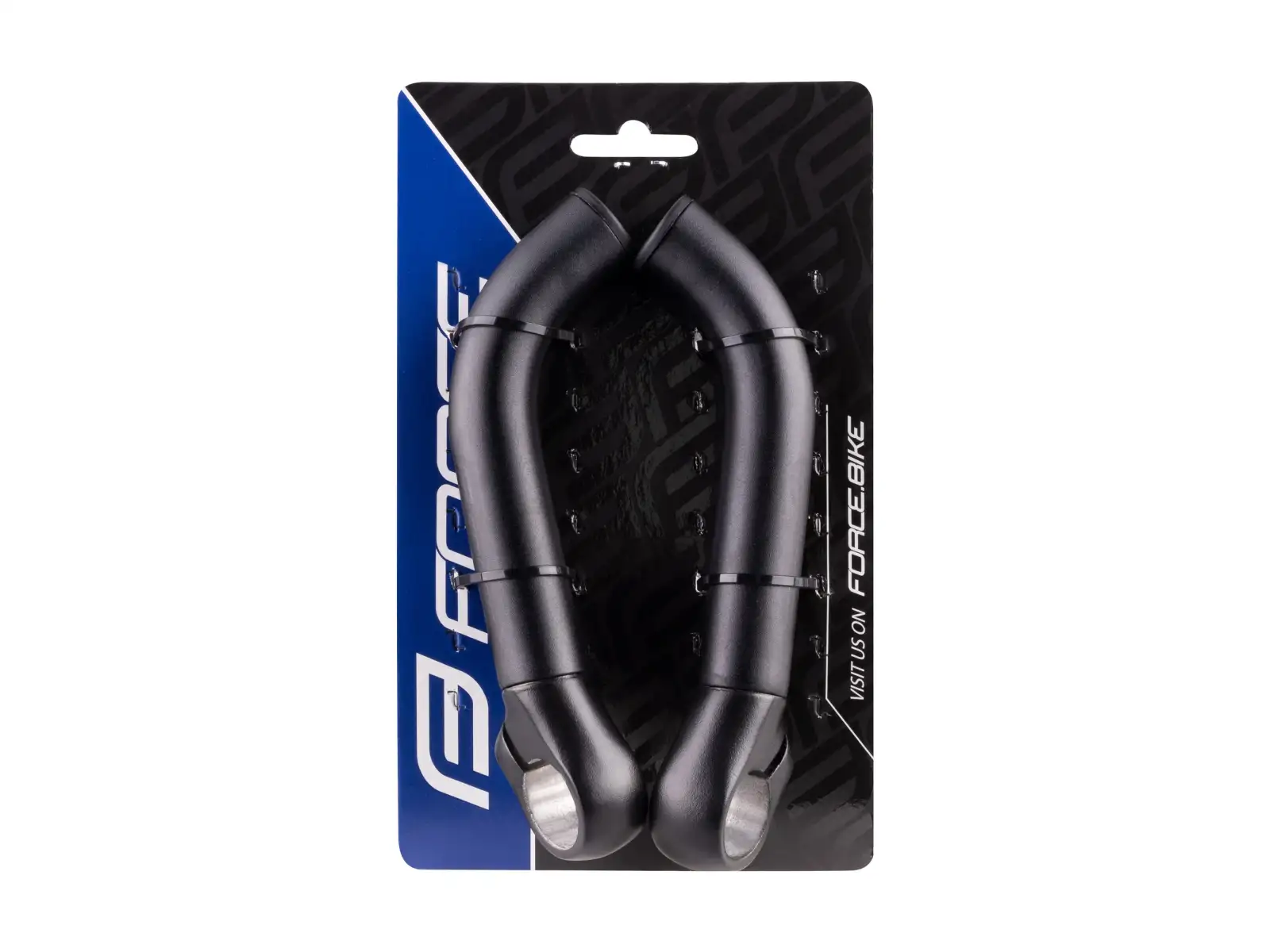 Force Al B4.3 bar ends black matte