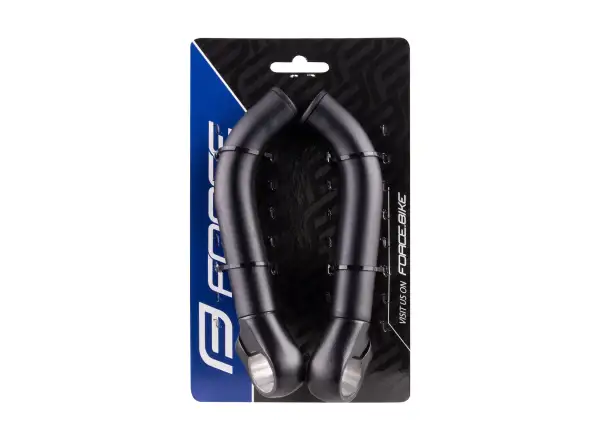 Force Al B4.3 bar ends black matte