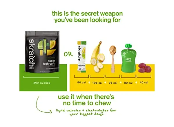 Skratch Labs Super High Carb Sport Drink Mix 840 g lemon/lime