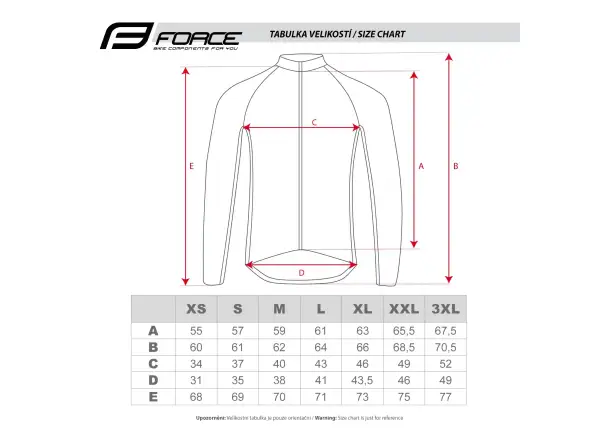 Force Spray Lady jersey long sleeve white/black