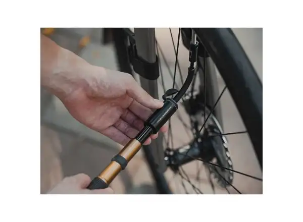 Topeak Race Rocket HP Mini pump gold
