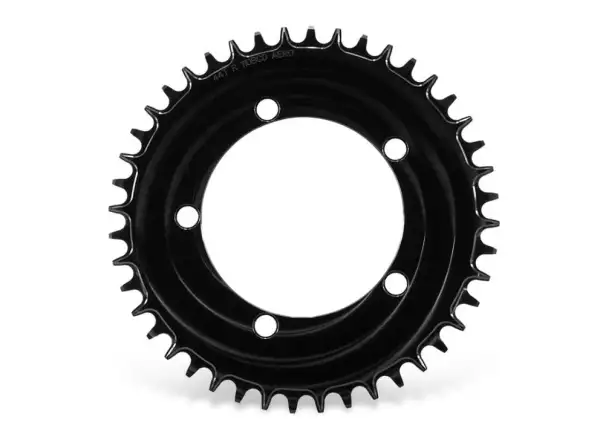 Garbaruk 110BCD 5-bolt Round AERO chainring black
