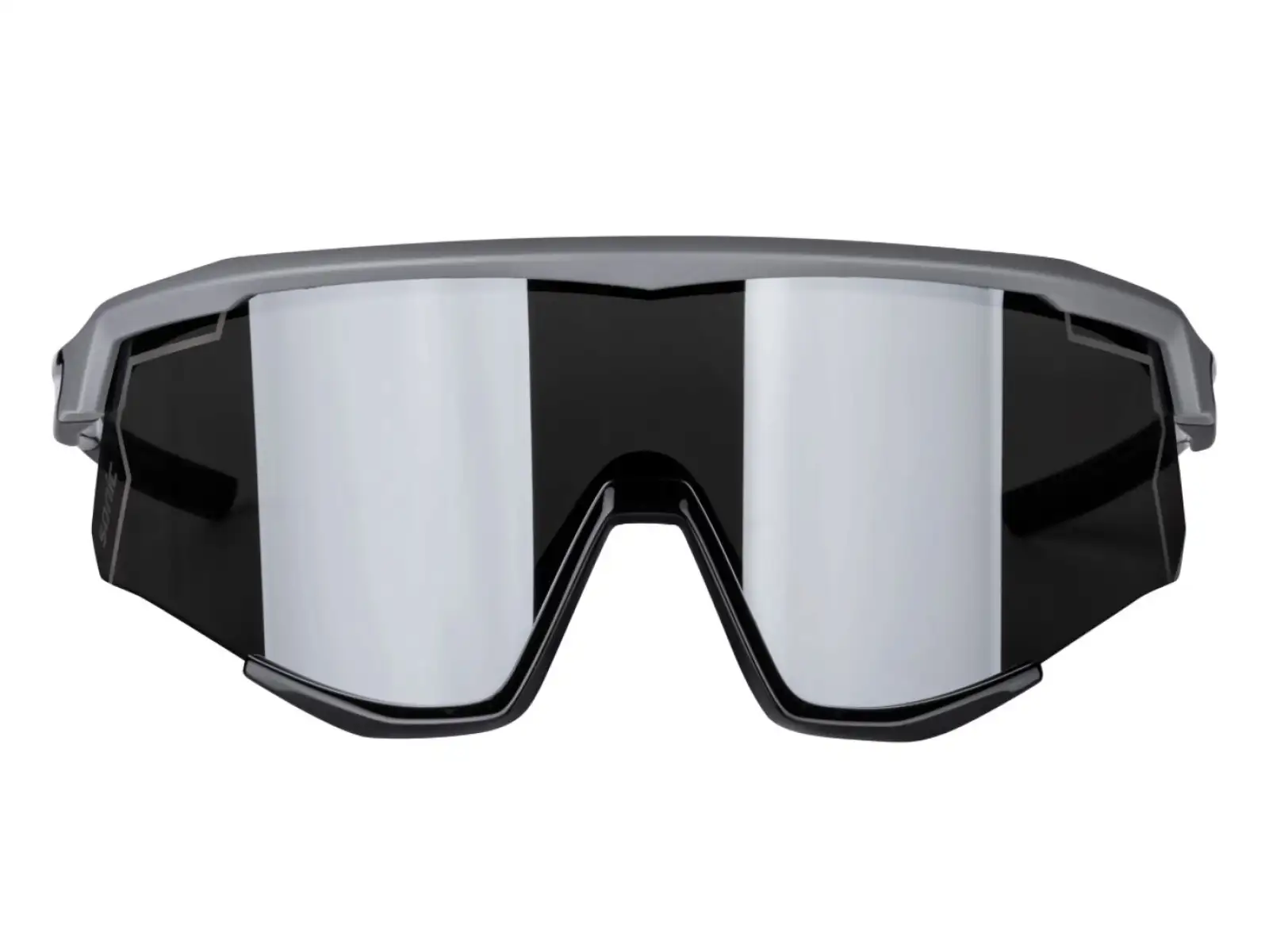 Force Sonic cycling glasses grey/black, black mirrored lenses
