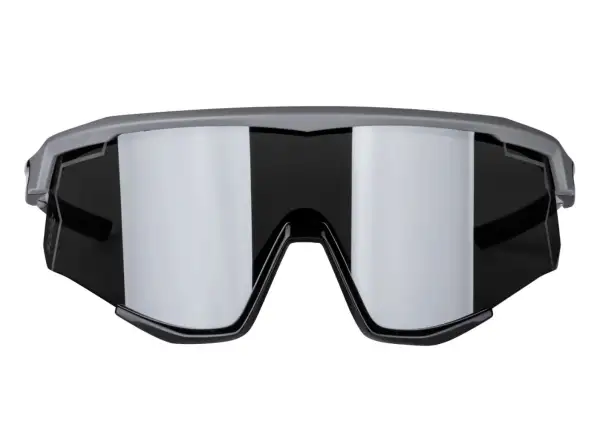 Force Sonic cycling glasses grey/black, black mirrored lenses