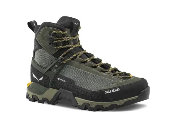 Salewa Mountain Trainer 3 Tech Mid GTX men's hiking boots Faded Green/Forest Night