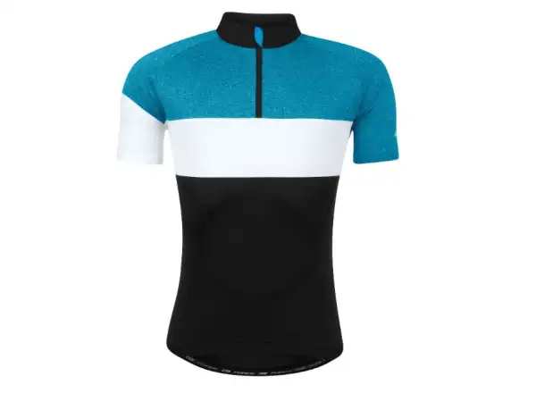 Force View men's jersey short sleeve black/blue/white