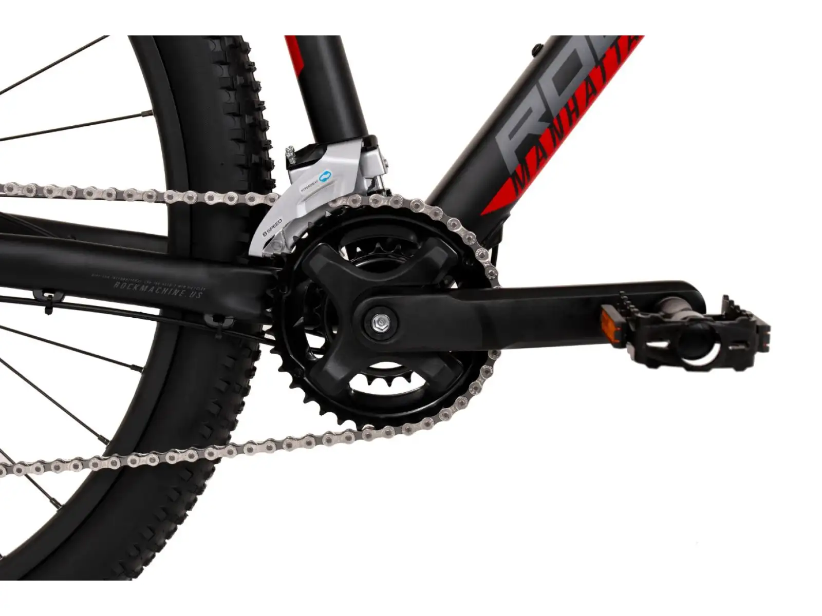 Rock Machine Manhattan 70-29 black/red mountain bike