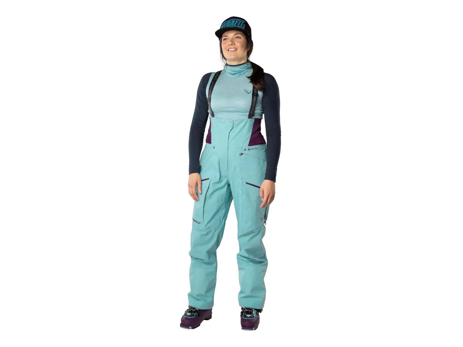 Dynafit Tigard Gore-Tex women's winter pants Marine Blue