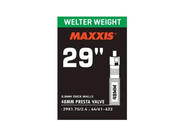 Maxxis Welter Weight 29x1.75-2.40" MTB tube Presta valve 48 mm