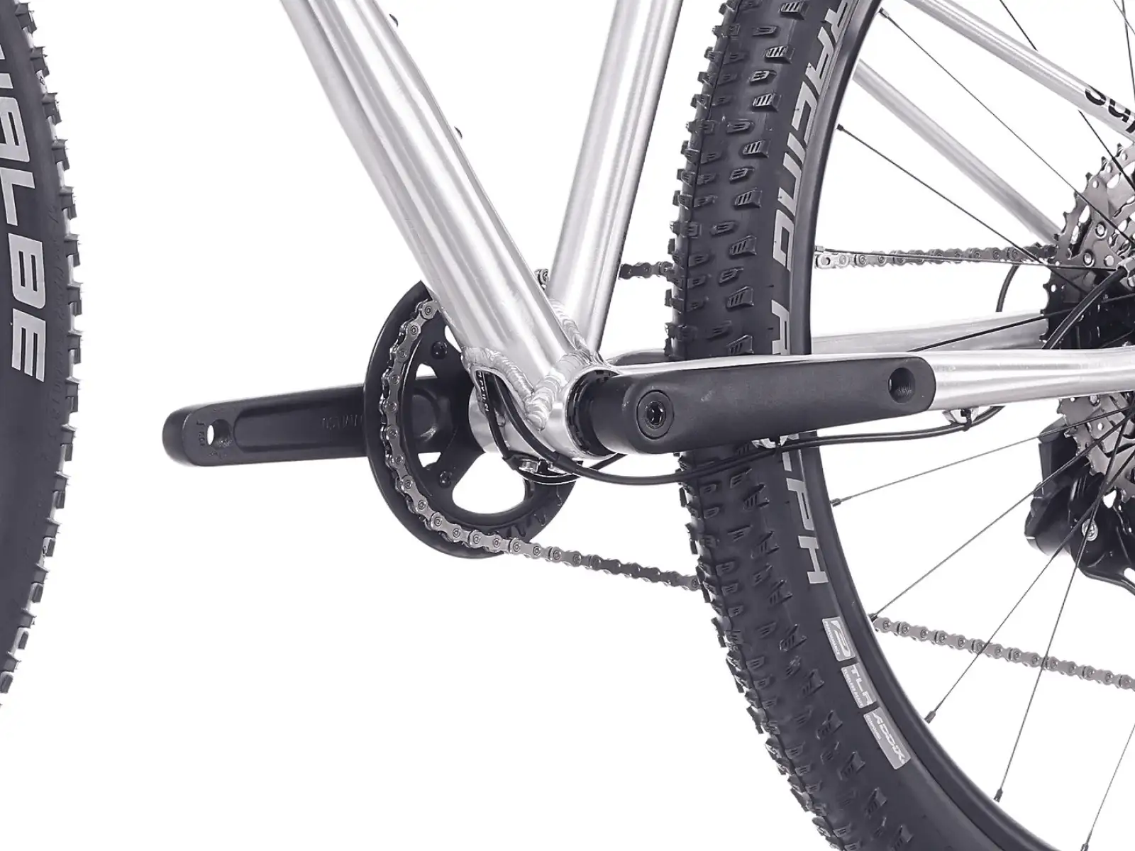 Superior TEAM 27.3 kids bike Gloss Brushed Alu / Rainbow Black