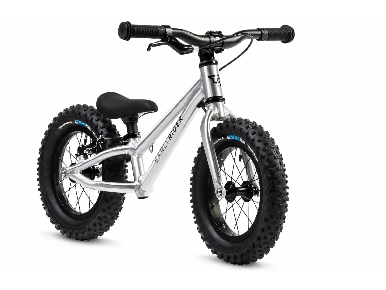Early Rider Big Foot 12 children's balance bike Brushed Aluminium
