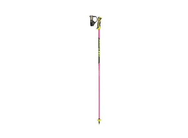 Leki Venom SL TR-S alpine poles pink/black/white/yellow