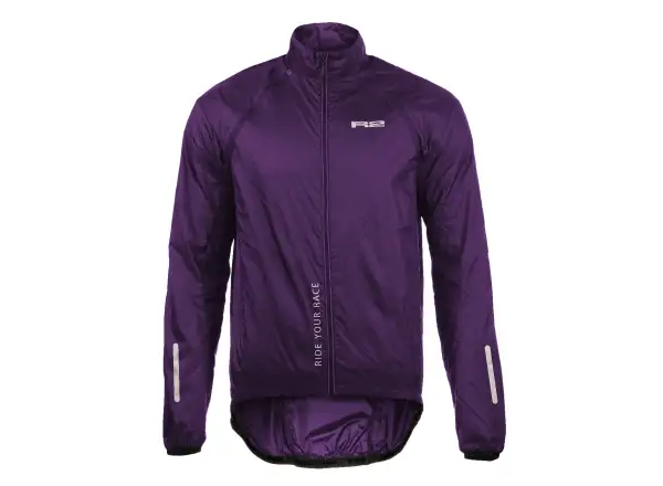 R2 Duos women's cycling jacket dark violet