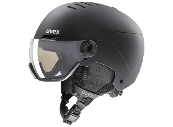 Uvex Wanted Visor ski helmet black matt